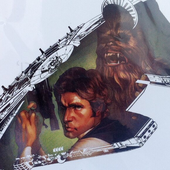 Disney Parks Star Wars Postcard WonderGround The Rebel Within J Scott Campbell - Picture 3 of 4